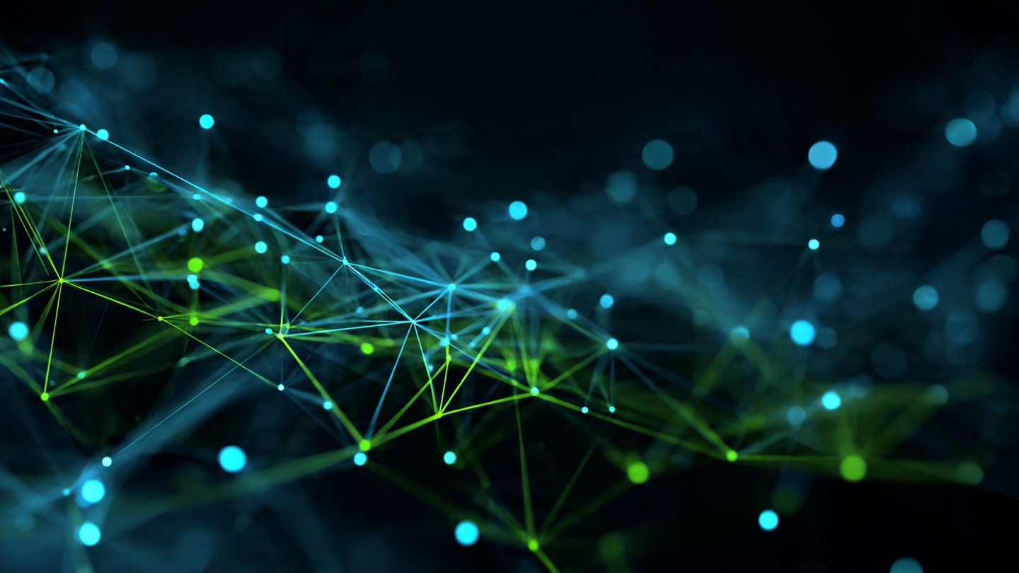 Financial network topology diagram with settlement nodes