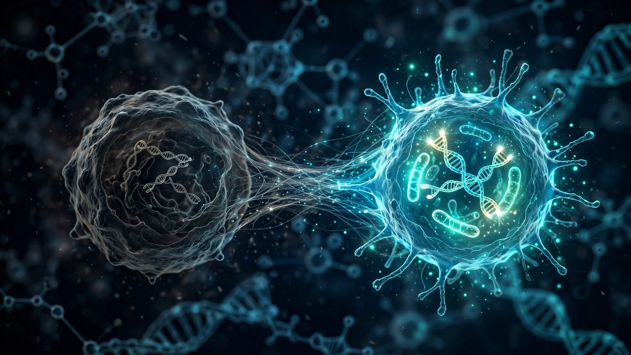 Visualization of T cell rejuvenation from aged exhausted state to youthful active state with luminous telomere caps on chromosomes